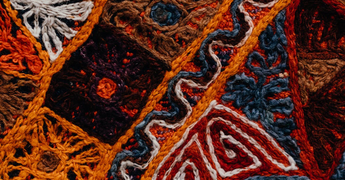 What do symbols on rugs mean?